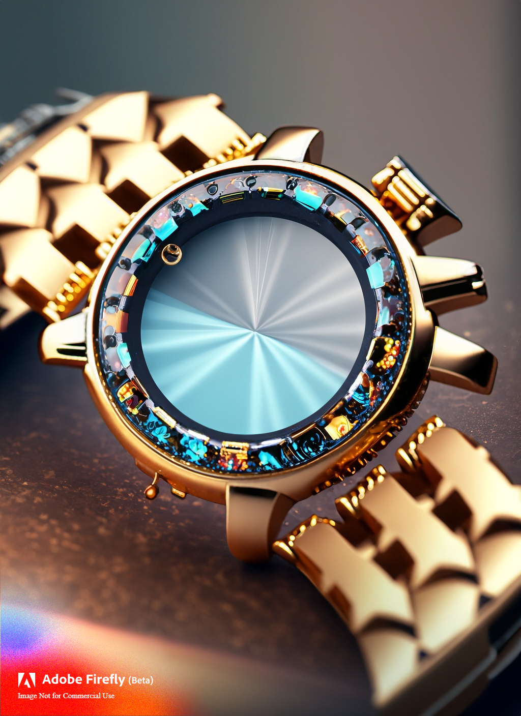Glimmering Diamond Watch