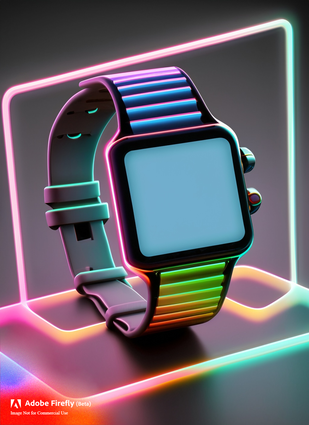 Neon Blaze Watch
